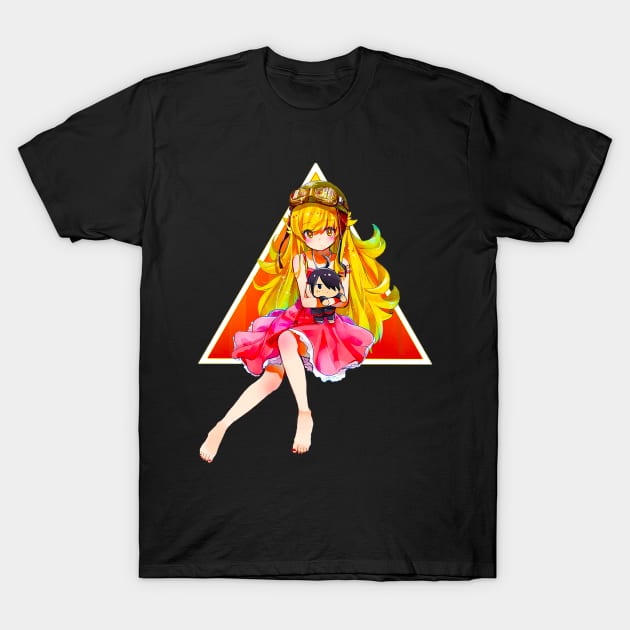 Shinobu (Bakemonogatari) T-Shirt by hidexmian